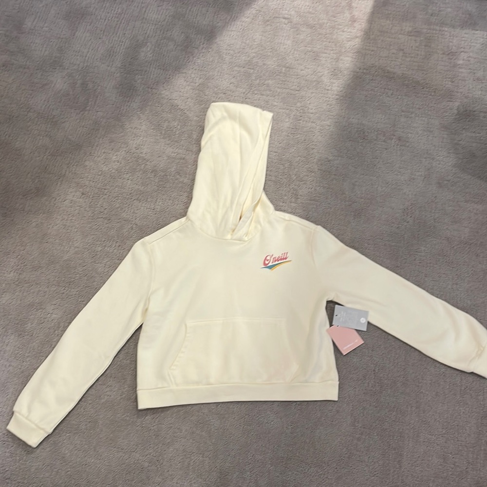 girls size medium o’neill cropped hoodie